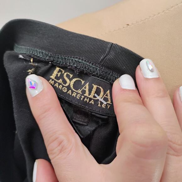 Ladies Escada Margaretha Ley Black High Neck Sweater - Picture 14 of 15